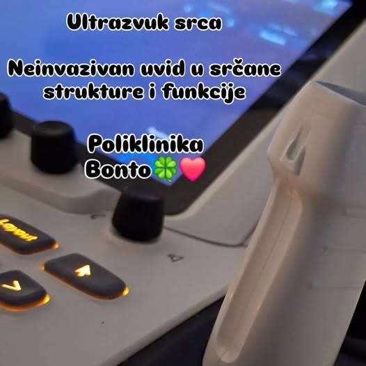 Ultrazvuk srca u Poliklinici Bonto Zagreb